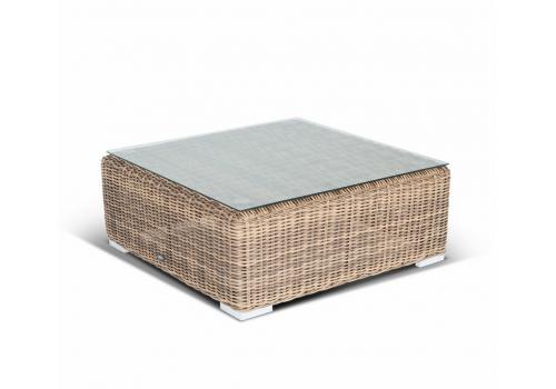  "Лунго" журнальный столик плетеный, цвет соломенный, фото 1 