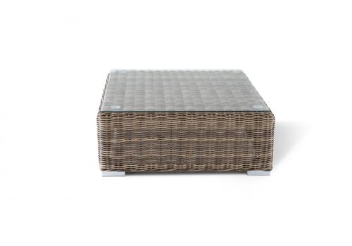  "Лунго" журнальный столик плетеный, цвет соломенный, фото 4 