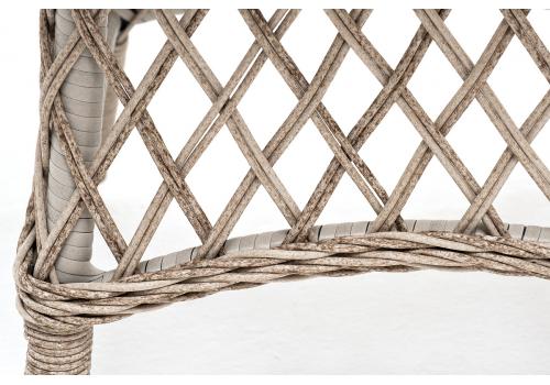  "Эспрессо" плетеный круглый стол, диаметр 80 см, цвет бежевый, фото 4 