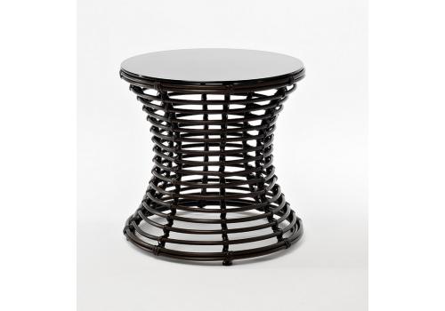  "Парма" кофейный столик из искусственного ротанга, цвет бронзовый, фото 1 