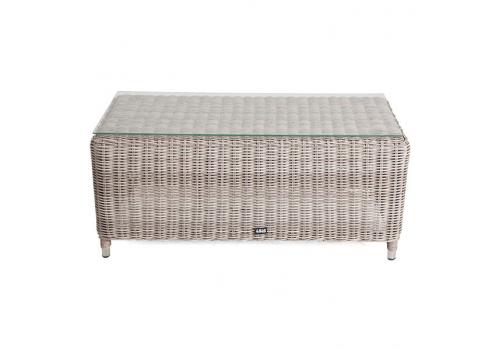  "Кон Панна" столик журнальный из искусственного ротанга, цвет бежевый, фото 2 