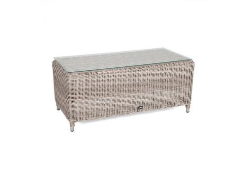  "Кон Панна" столик журнальный из искусственного ротанга, цвет бежевый, фото 3 