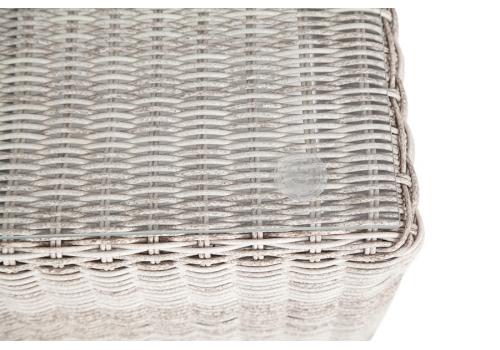  "Кон Панна" столик журнальный из искусственного ротанга, цвет бежевый, фото 4 