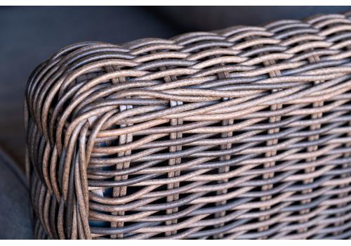  "Кон Панна" кресло из искусственного ротанга, цвет коричневый, фото 18 