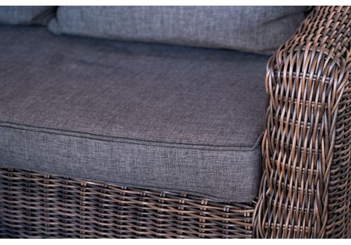  "Кон Панна" кресло из искусственного ротанга, цвет коричневый, фото 21 