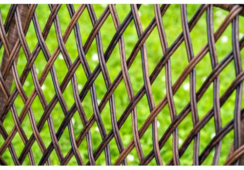  "Доппио" обеденная группа плетеная, цвет коричневый, фото 7 