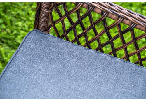  "Доппио" обеденная группа плетеная, цвет коричневый, фото 10 