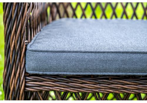  "Доппио" обеденная группа плетеная, цвет коричневый, фото 11 