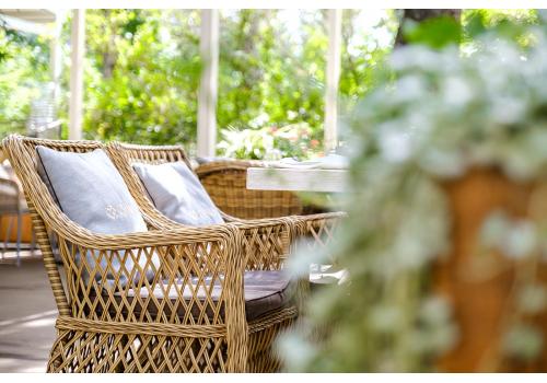  "Латте" плетеное кресло из искусственного ротанга, цвет соломенный, фото 148 