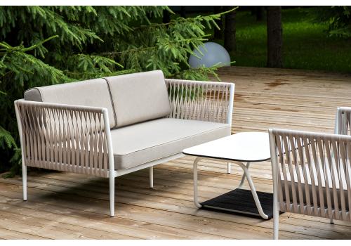  "Касабланка" лаунж-зона плетеная из роупа 4-местная, цвет серо-коричневый, фото 5 