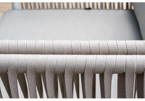  "Касабланка" лаунж-зона плетеная из роупа 4-местная, цвет серо-коричневый, фото 8 