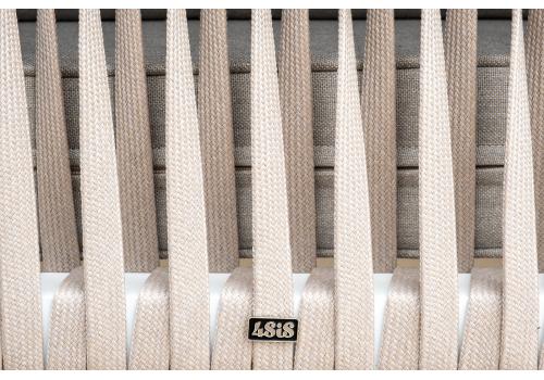  "Касабланка" лаунж-зона плетеная из роупа 4-местная, цвет серо-коричневый, фото 11 