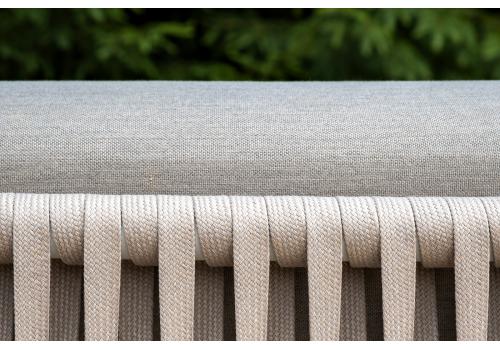  "Касабланка" лаунж-зона плетеная из роупа 4-местная, цвет серо-коричневый, фото 12 