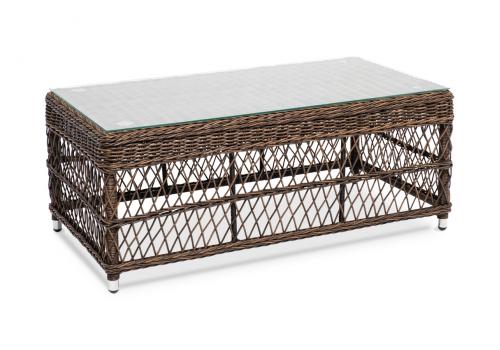  "Гранд Латте" стол журнальный из искусственного ротанга, цвет коричневый, фото 3 