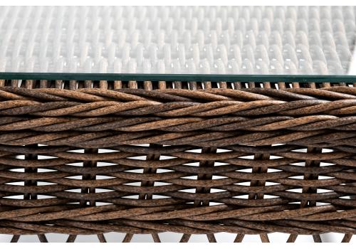  "Гранд Латте" стол журнальный из искусственного ротанга, цвет коричневый, фото 5 