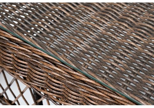  "Гранд Латте" стол журнальный из искусственного ротанга, цвет коричневый, фото 6 