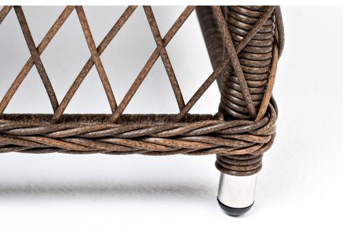  "Гранд Латте" стол журнальный из искусственного ротанга, цвет коричневый, фото 7 