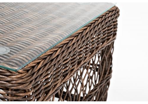  "Гранд Латте" стол журнальный из искусственного ротанга, цвет коричневый, фото 8 