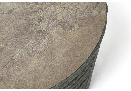  "Валенсия" журнальный столик из искусственного ротанга, цвет серый, фото 6 