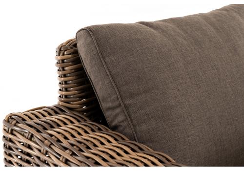  "Палермо" кресло из искусственного ротанга, цвет соломенный, фото 4 