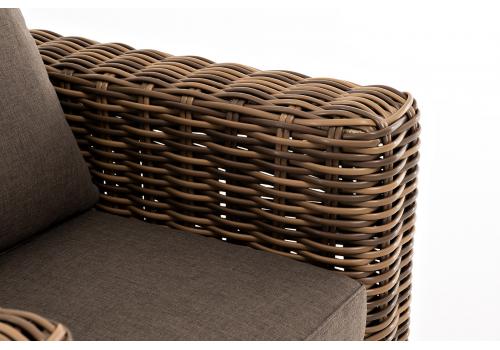  "Палермо" кресло из искусственного ротанга, цвет соломенный, фото 6 