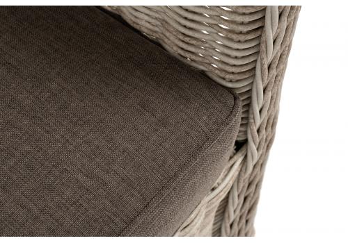  "Гляссе" кресло плетеное из искусственного ротанга, цвет бежевый, фото 6 