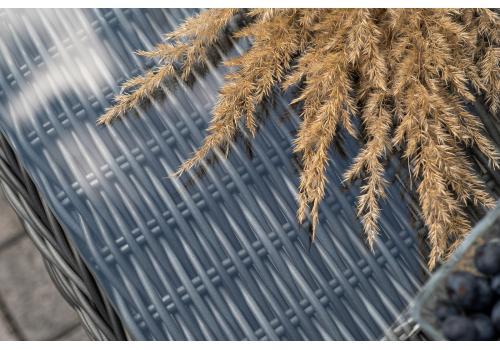  "Гранд Латте" лаунж-зона из искусственного ротанга, цвет графит, фото 16 