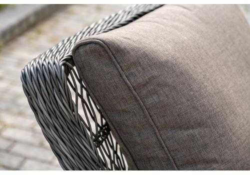  "Гранд Латте" лаунж-зона из искусственного ротанга, цвет графит, фото 18 