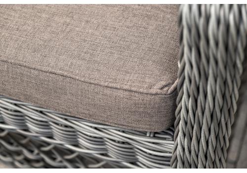  "Гранд Латте" лаунж-зона из искусственного ротанга, цвет графит, фото 20 