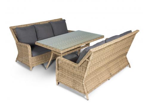  "Кортадо" обеденная группа из искусственного ротанга, фото 4 