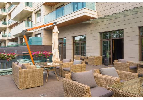  "Капучино" кресло из искусственного ротанга, цвет соломенный, фото 14 