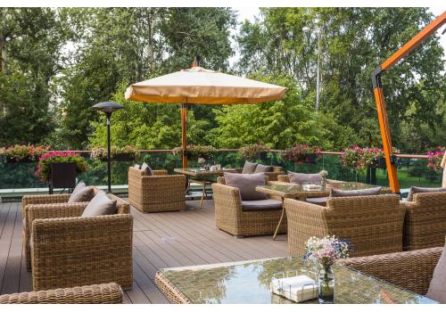  "Капучино" кресло из искусственного ротанга, цвет соломенный, фото 17 