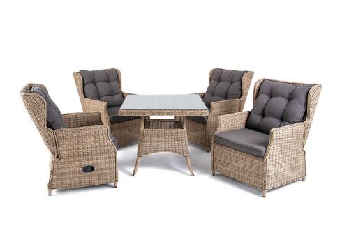  "Форио" обеденная группа из искусственного ротанга, фото 1 