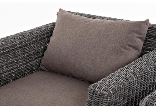  "Капучино" лаунж-зона из искусственного ротанга, цвет графит, фото 18 