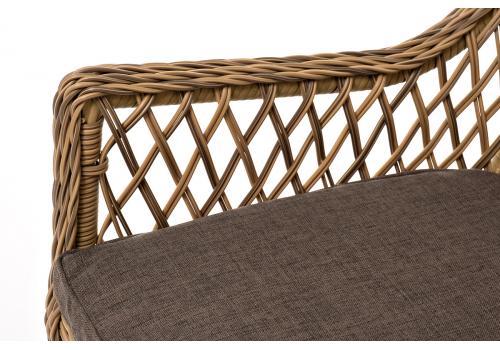  "Латте" обеденная группа плетеная, цвет соломенный, фото 9 