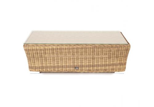  "Капучино" журнальный столик из искусственного ротанга, цвет соломенный, фото 2 