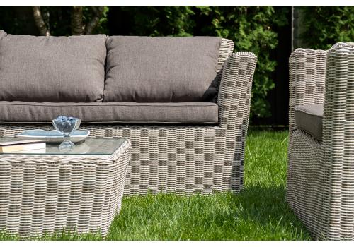  "Капучино" лаунж-зона из искусственного ротанга, цвет бежевый, фото 8 