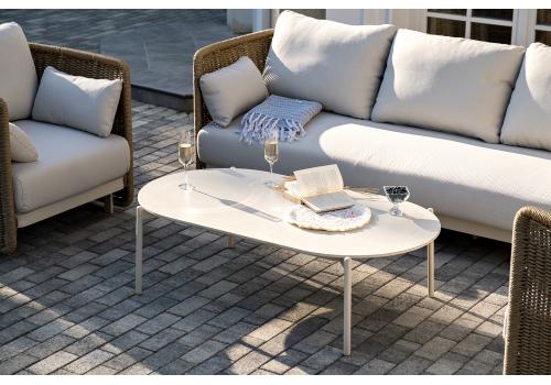  "Аликанте" лаунж-зона из искусственного ротанга, цвет соломенный, фото 5 