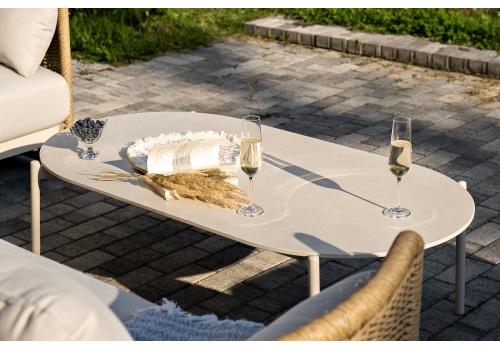  "Аликанте" лаунж-зона из искусственного ротанга, цвет соломенный, фото 8 