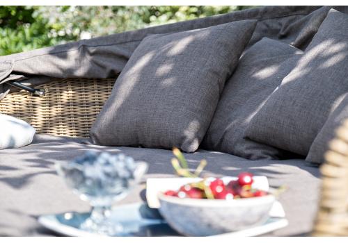  "Стильяно" плетеная кровать круглая, цвет соломенный, фото 141 