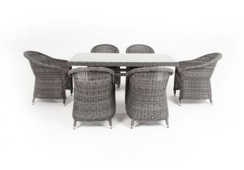  "Эспрессо" обеденная группа плетеная, цвет графит, фото 9 