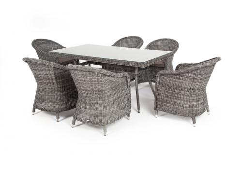  "Эспрессо" обеденная группа плетеная, цвет графит, фото 10 