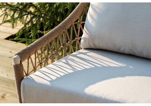  "Венеция" лаунж-зона из искусственного ротанга, цвет соломенный, фото 29 