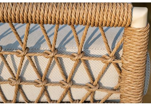  "Венеция" лаунж-зона из искусственного ротанга, цвет соломенный, фото 41 