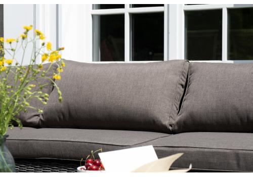  "Лунго" трансформирующаяся лаунж-зона из искусственного ротанга, цвет графит, фото 8 