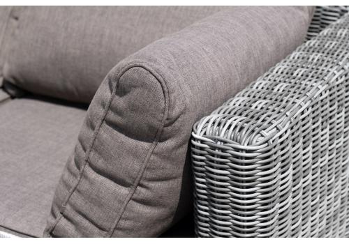  "Лунго" трансформирующаяся лаунж-зона из искусственного ротанга, цвет графит, фото 11 