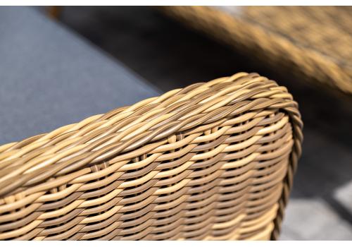  "Прованс" лаунж-зона плетеная из искусственного ротанга, цвет соломенный, фото 11 