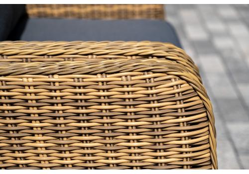  "Прованс" лаунж-зона плетеная из искусственного ротанга, цвет соломенный, фото 12 