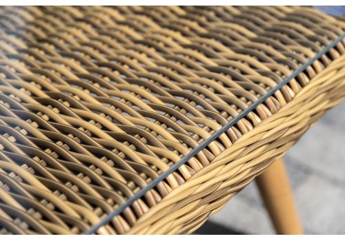  "Прованс" лаунж-зона плетеная из искусственного ротанга, цвет соломенный, фото 17 