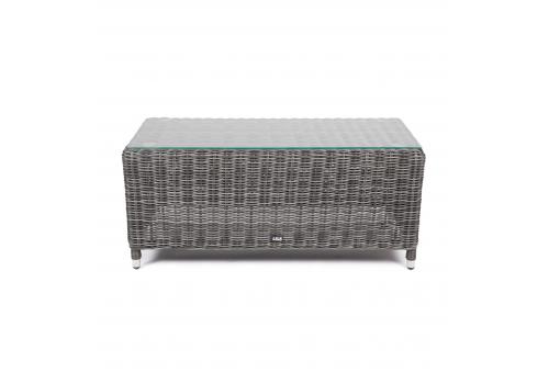  "Кон Панна" столик журнальный из искусственного ротанга, цвет графит, фото 2 